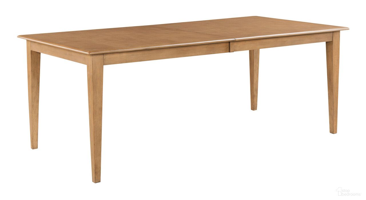 The appearance of Kafe 80 Inch Rectangular Leg Table In Cappuccino designed by Kincaid in the transitional interior design. This cappuccino piece of furniture was selected by 1StopBedrooms from Kafe Collection to add a touch of cosiness and style into your home. Sku: 317-745C. Table Base Style: Legs. Table Top Shape: Rectangular. Size: 40" x 80". Material: Alder Solid.