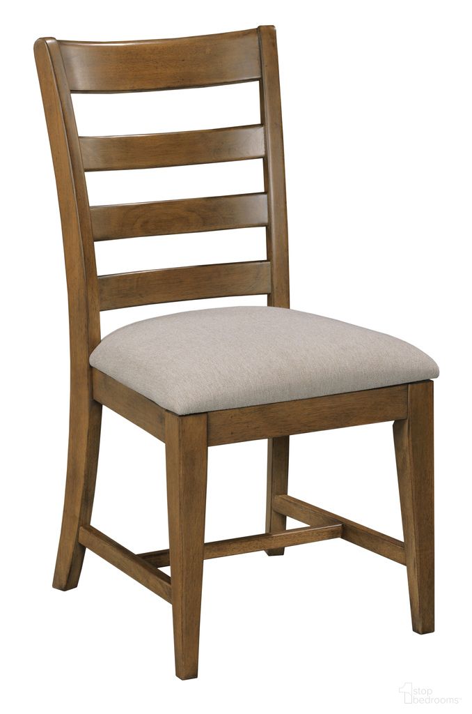 The appearance of Kafe Ladder Back Chair Set of 2 In Latte designed by Kincaid in the transitional interior design. This latte piece of furniture was selected by 1StopBedrooms from Kafe Collection to add a touch of cosiness and style into your home. Sku: 317-622L. Chair Type: Side Chair. Material: Alder Solid.