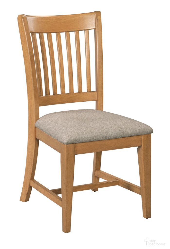 The appearance of Kafe Rake Back Chair Set of 2 In Cappuccino designed by Kincaid in the transitional interior design. This cappuccino piece of furniture was selected by 1StopBedrooms from Kafe Collection to add a touch of cosiness and style into your home. Sku: 317-638C. Chair Type: Side Chair. Material: Alder Solid.