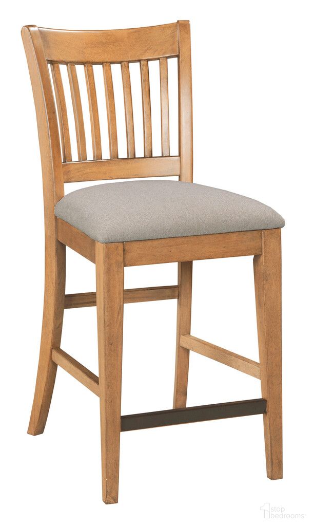 The appearance of Kafe Tall Rake Back Chair Set of 2 In Cappuccino designed by Kincaid in the transitional interior design. This cappuccino piece of furniture  was selected by 1StopBedrooms from Kafe Collection to add a touch of cosiness and style into your home. Sku: 317-690C. Material: Alder Solid.