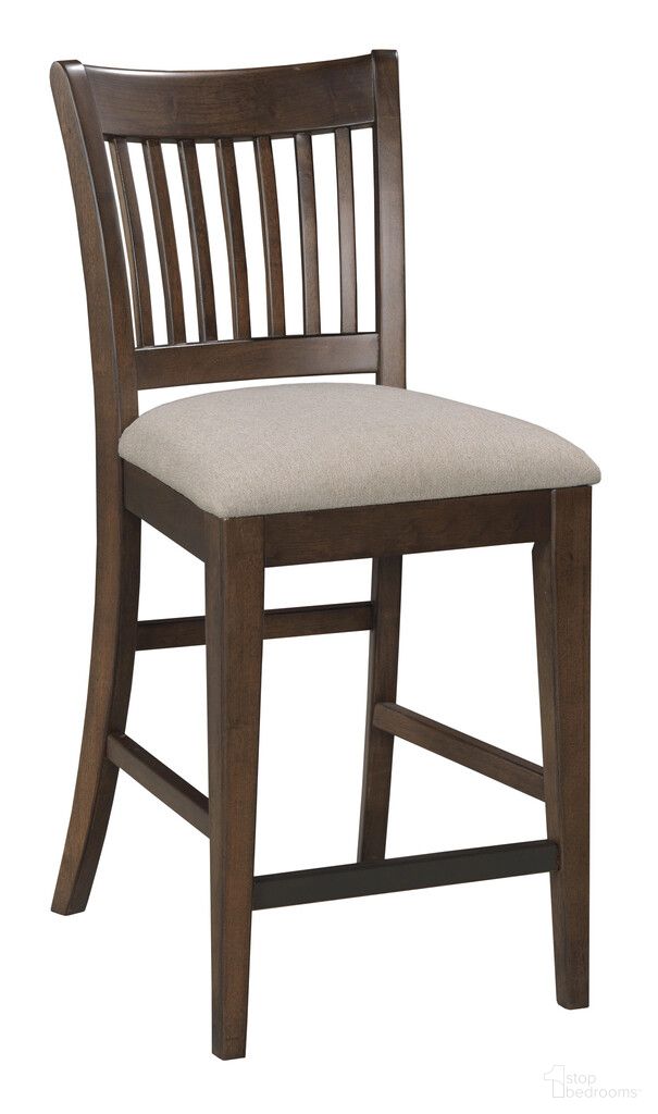 The appearance of Kafe Tall Rake Back Chair Set of 2 In Mocha designed by Kincaid in the transitional interior design. This mocha piece of furniture was selected by 1StopBedrooms from Kafe Collection to add a touch of cosiness and style into your home. Sku: 317-690M. Material: Alder Solid.