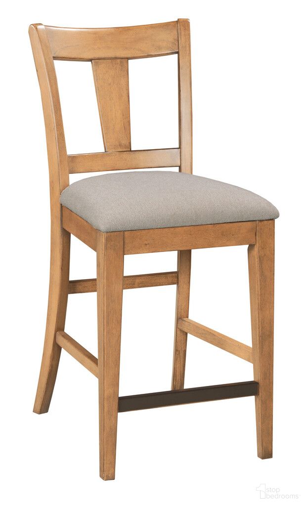 The appearance of Kafe Tall Splat Back Chair Set of 2 In Cappuccino designed by Kincaid in the transitional interior design. This cappuccino piece of furniture  was selected by 1StopBedrooms from Kafe Collection to add a touch of cosiness and style into your home. Sku: 317-691C. Material: Alder Solid.