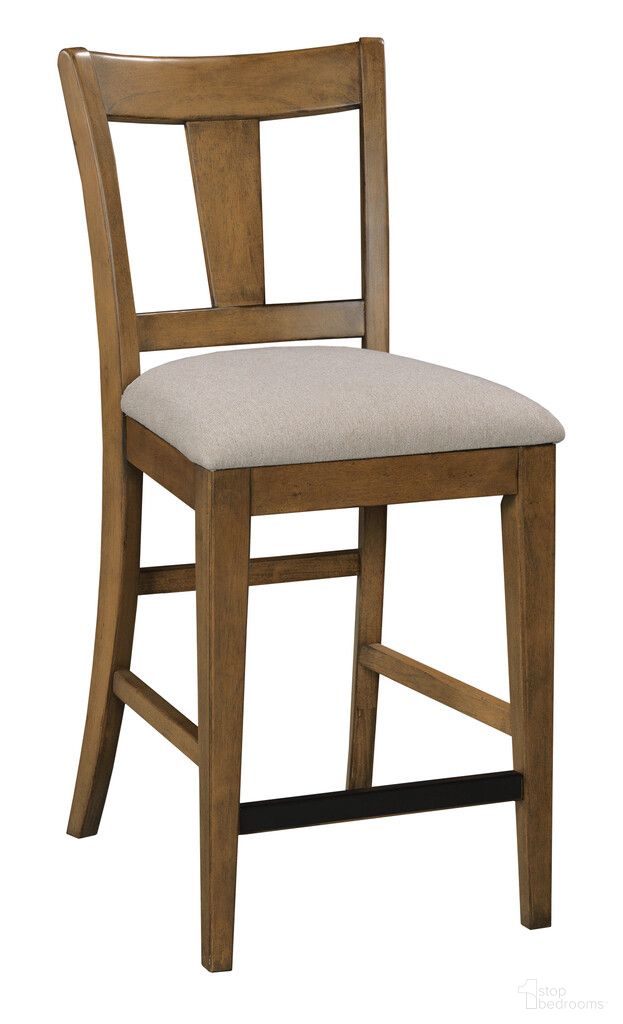 The appearance of Kafe Tall Splat Back Chair Set of 2 In Latte designed by Kincaid in the transitional interior design. This latte piece of furniture was selected by 1StopBedrooms from Kafe Collection to add a touch of cosiness and style into your home. Sku: 317-691L. Material: Alder Solid.