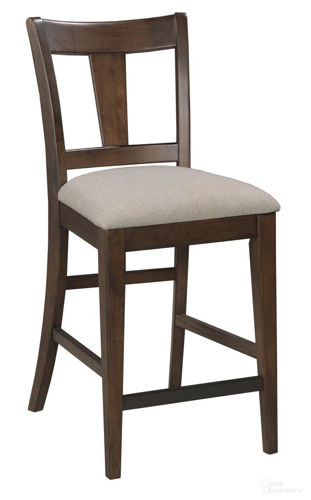 The appearance of Kafe Tall Splat Back Chair Set of 2 In Mocha designed by Kincaid in the transitional interior design. This mocha piece of furniture was selected by 1StopBedrooms from Kafe Collection to add a touch of cosiness and style into your home. Sku: 317-691M. Material: Alder Solid.