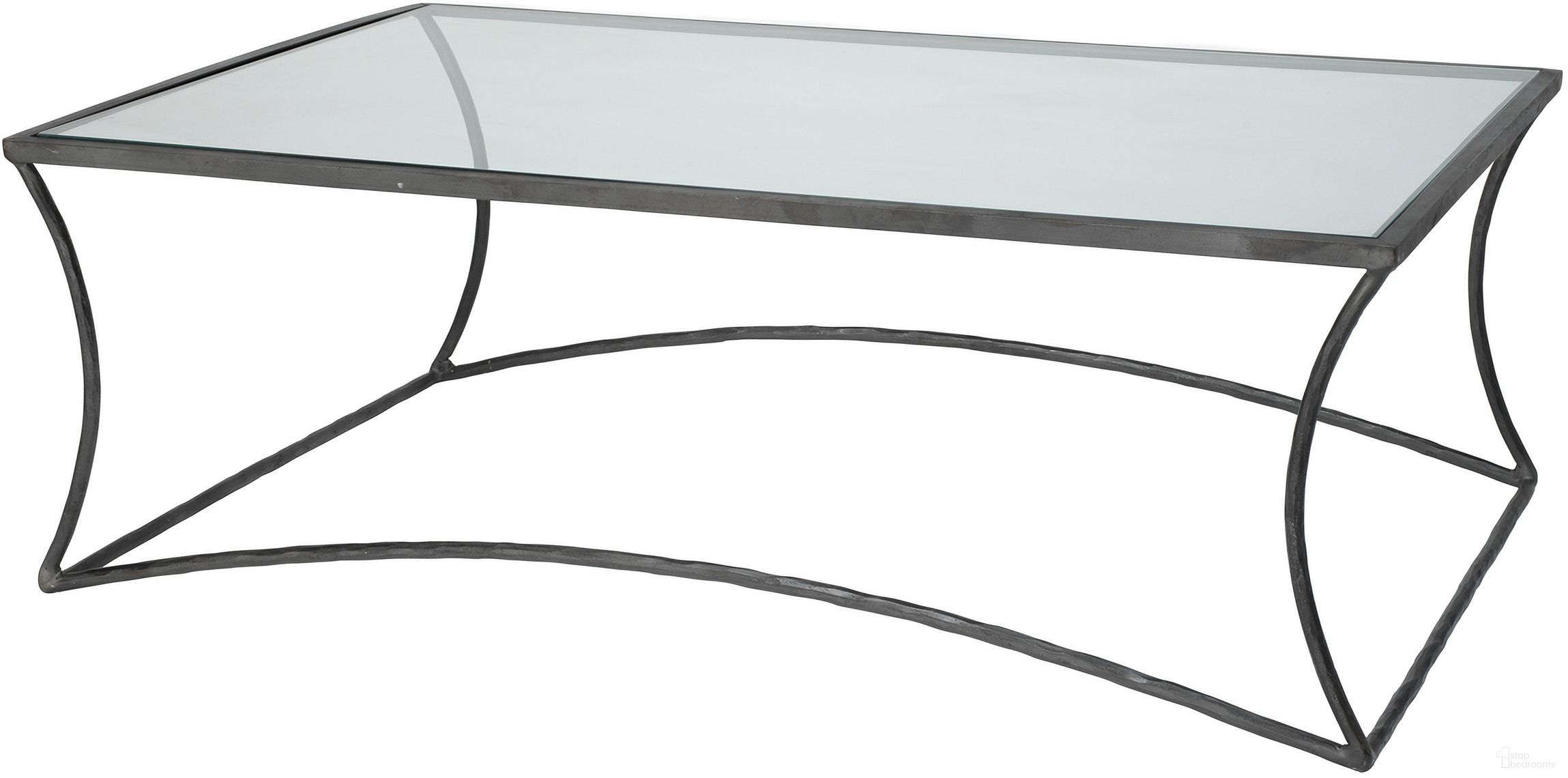 The appearance of Kai Coffee Table In Black designed by Jamie Young Company in the rustic / southwestern interior design. This black piece of furniture  was selected by 1StopBedrooms from Kai Collection to add a touch of cosiness and style into your home. Sku: 20KAI-COFBK. Material: Iron.