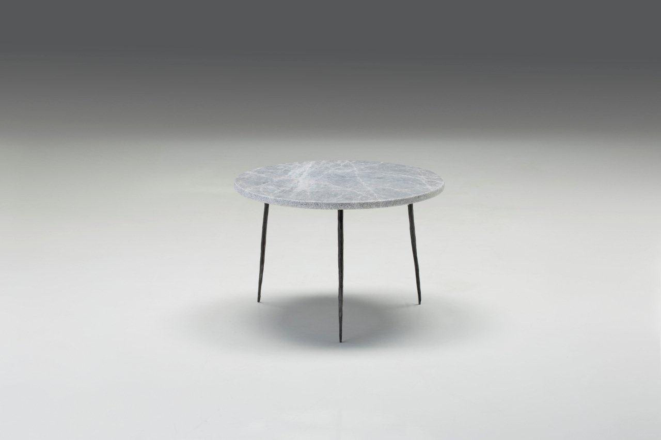 The appearance of Kaii Gray Marble Low End Table designed by Mobital in the modern / contemporary interior design. This gray piece of furniture  was selected by 1StopBedrooms from Kaii Collection to add a touch of cosiness and style into your home. Sku: WEN-KAII-GREY-LOW. Material: Marble.