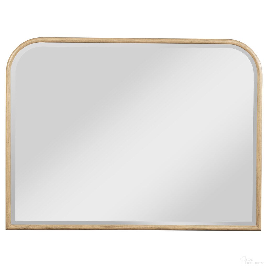 The appearance of Kailani Dresser Mirror In Beige Oak designed by Coaster in the coastal interior design. This beige oak piece of furniture  was selected by 1StopBedrooms from Kailani Collection to add a touch of cosiness and style into your home. Sku: 225044. Material: MDF.