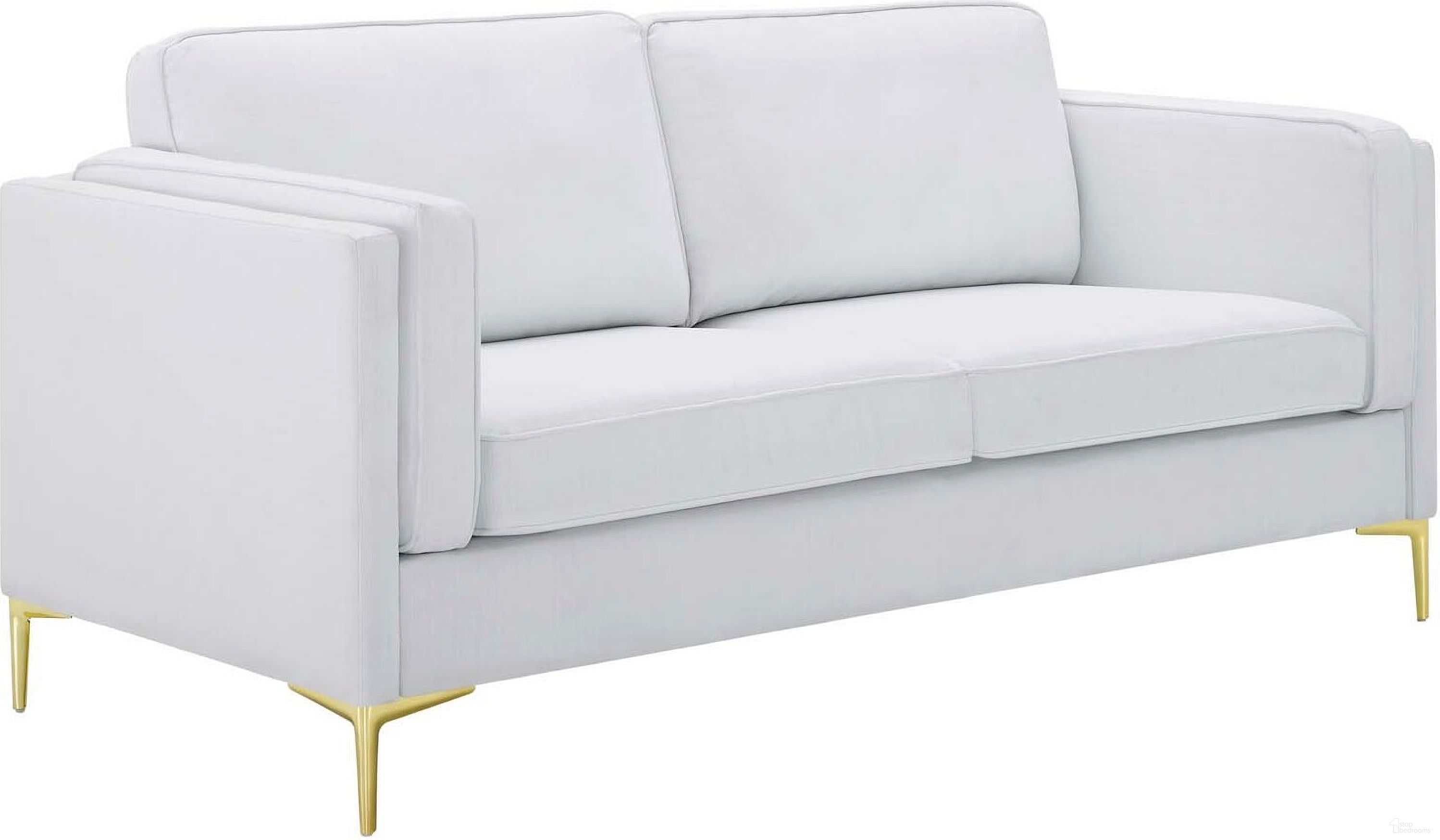 The appearance of Kaiya Fabric Sofa In White designed by Modway in the modern / contemporary interior design. This white piece of furniture was selected by 1StopBedrooms from Kaiya Collection to add a touch of cosiness and style into your home. Sku: EEI-4454-WHI. Material: Polyester.