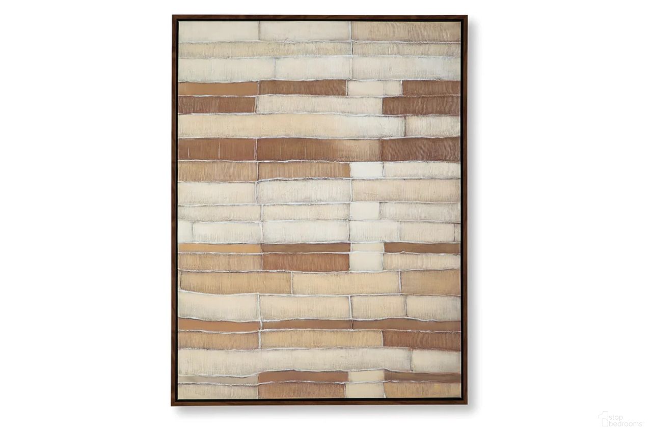 The appearance of Kalanmore Wall Art In Tan and Brown and White designed by Signature Design by Ashley in the modern / contemporary interior design. This tan/brown/white piece of furniture was selected by 1StopBedrooms from Kalanmore Collection to add a touch of cosiness and style into your home. Sku: A8000460.