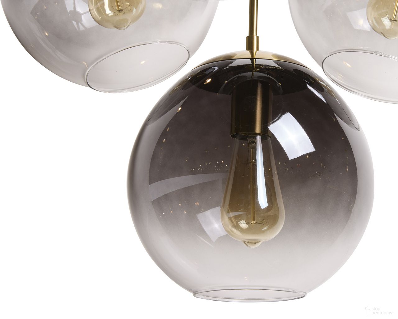 Kamara Chandelier In Brass