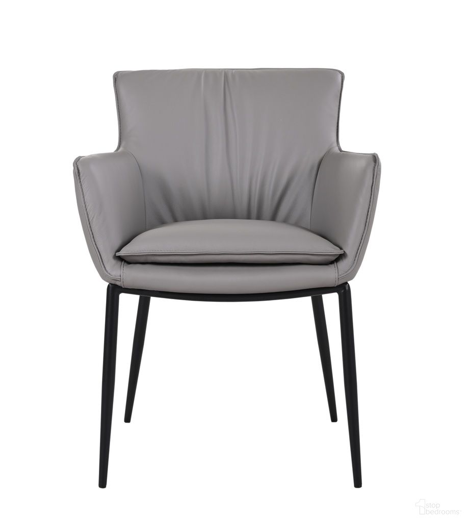 The appearance of Kani Armchair In Grey designed by J&M in the modern / contemporary interior design. This grey piece of furniture was selected by 1StopBedrooms from Kani Collection to add a touch of cosiness and style into your home. Sku: 18852-G. Chair Type: Arm Chair.