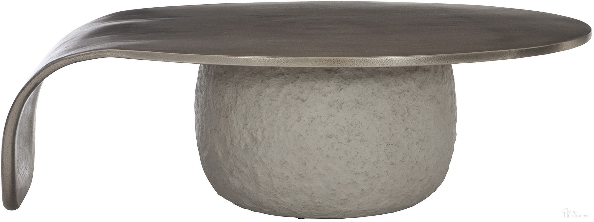 The appearance of Kaori Cocktail Table designed by Bernhardt in the modern / contemporary interior design. This graphite/sand grey piece of furniture was selected by 1StopBedrooms from Kaori Collection to add a touch of cosiness and style into your home. Sku: 309013. Material: Metal.