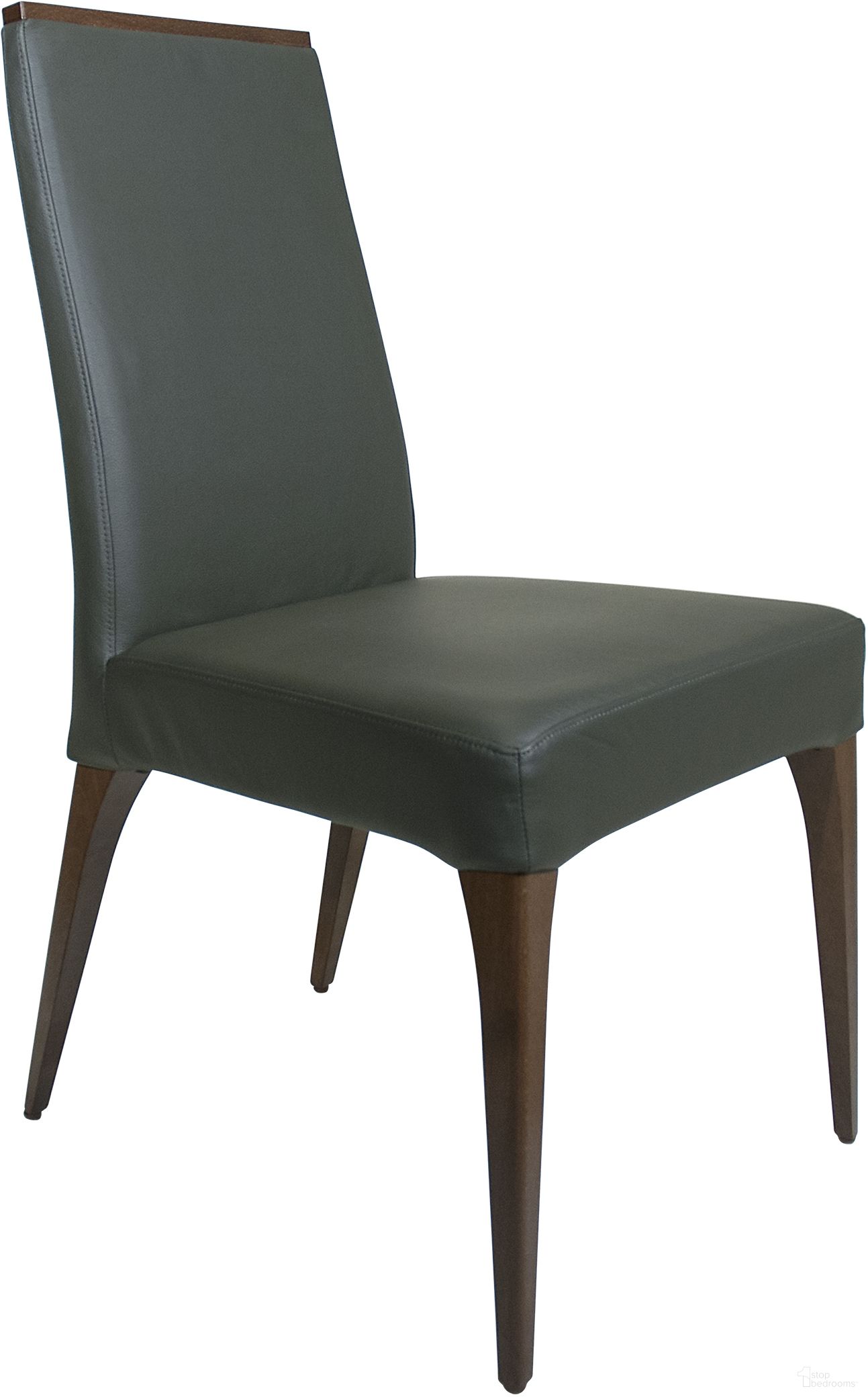 The appearance of Kara Dining Chair Set of 2 In Anthracite designed by Bellini Modern Living in the  interior design. This anthracite piece of furniture  was selected by 1StopBedrooms from Kara Collection to add a touch of cosiness and style into your home. Sku: Kara ANT. Material: Leather. Chair Type: Side Chair.