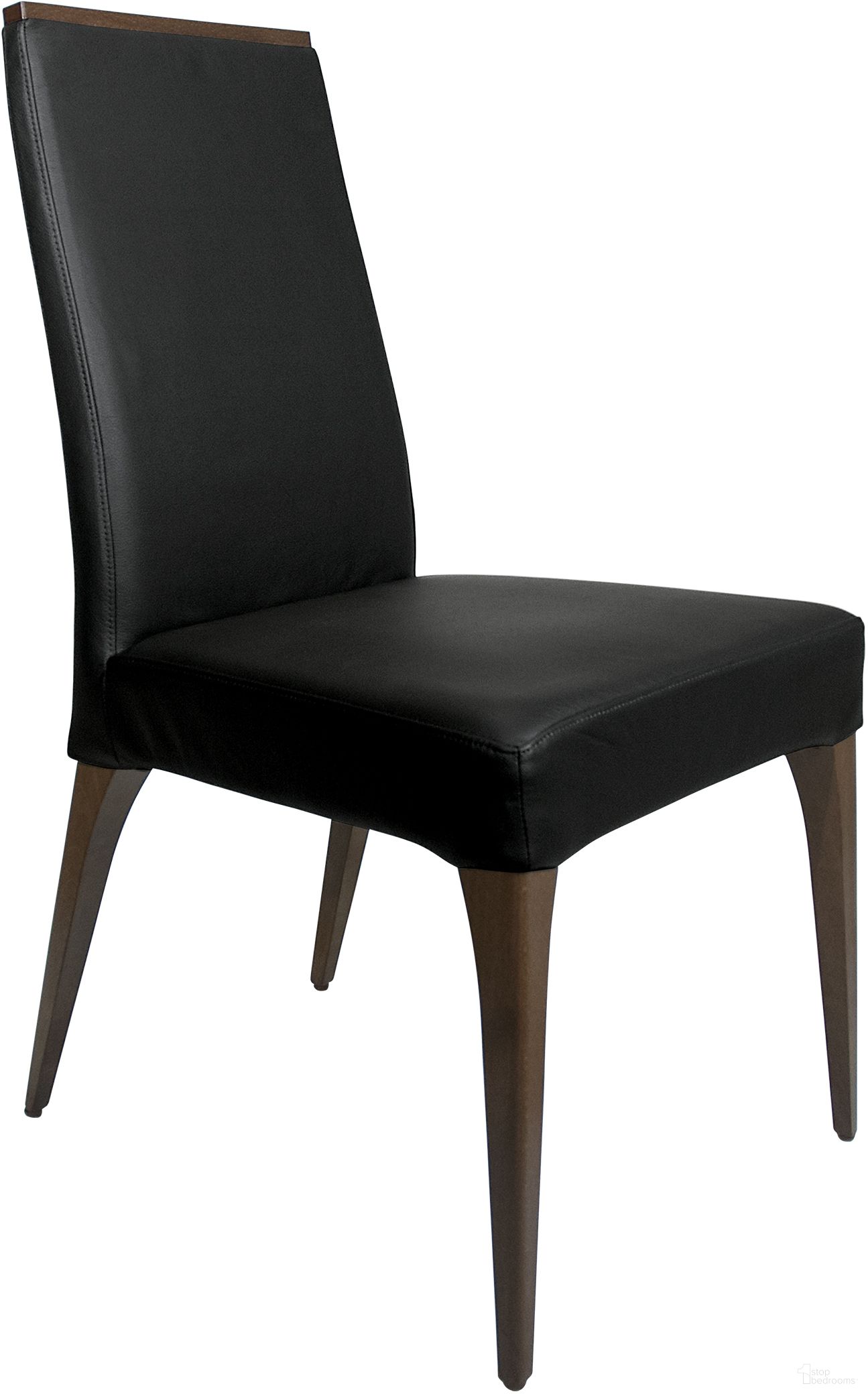 The appearance of Kara Dining Chair Set of 2 In Black designed by Bellini Modern Living in the interior design. This black piece of furniture was selected by 1StopBedrooms from Kara Collection to add a touch of cosiness and style into your home. Sku: Kara BLK. Material: Leather. Chair Type: Side Chair.