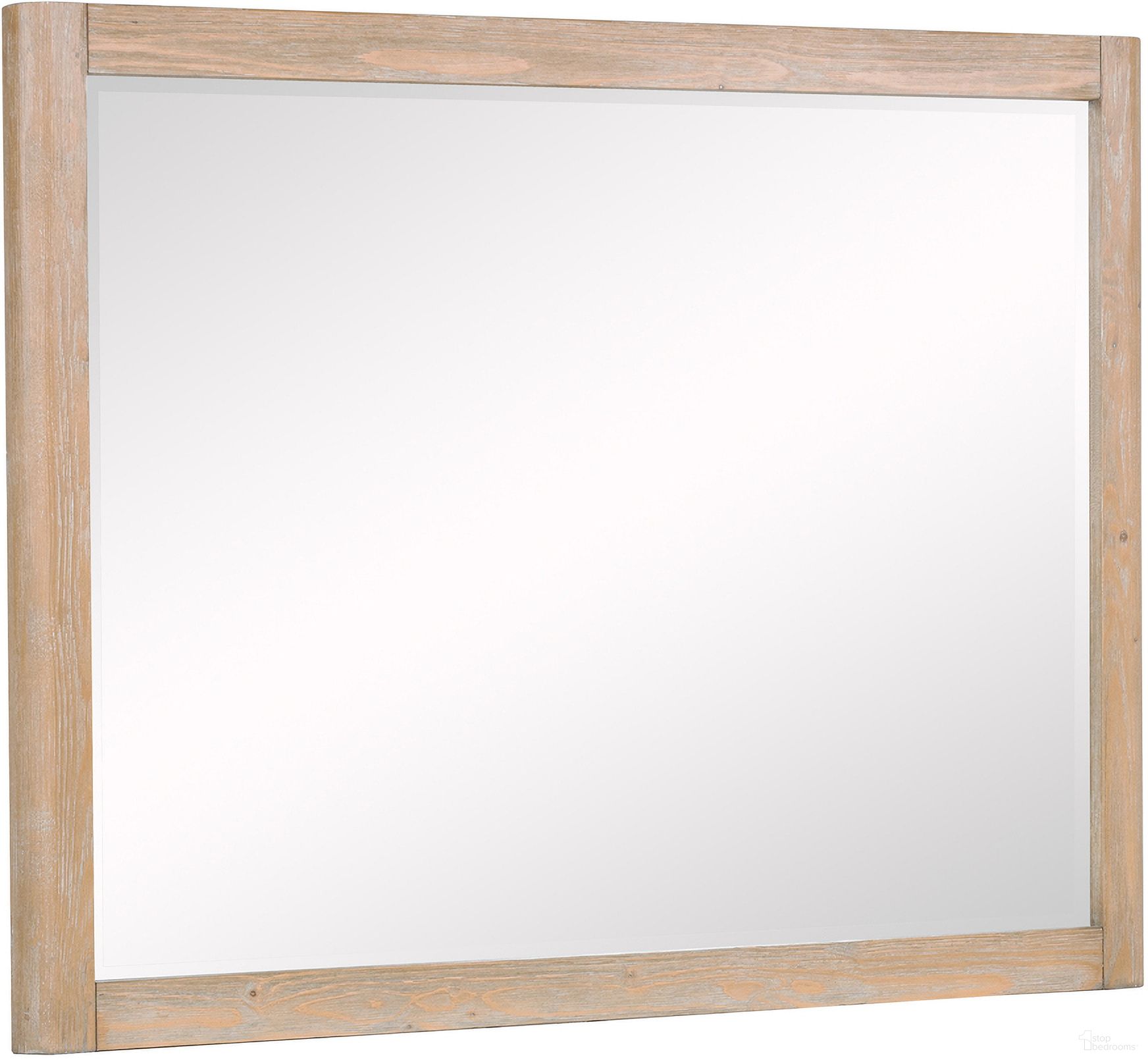 Kara Dresser Mirror In Cerused Natural