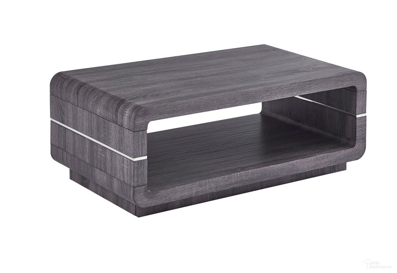 Karla Modern Wrapped Coffee Table In Walnut