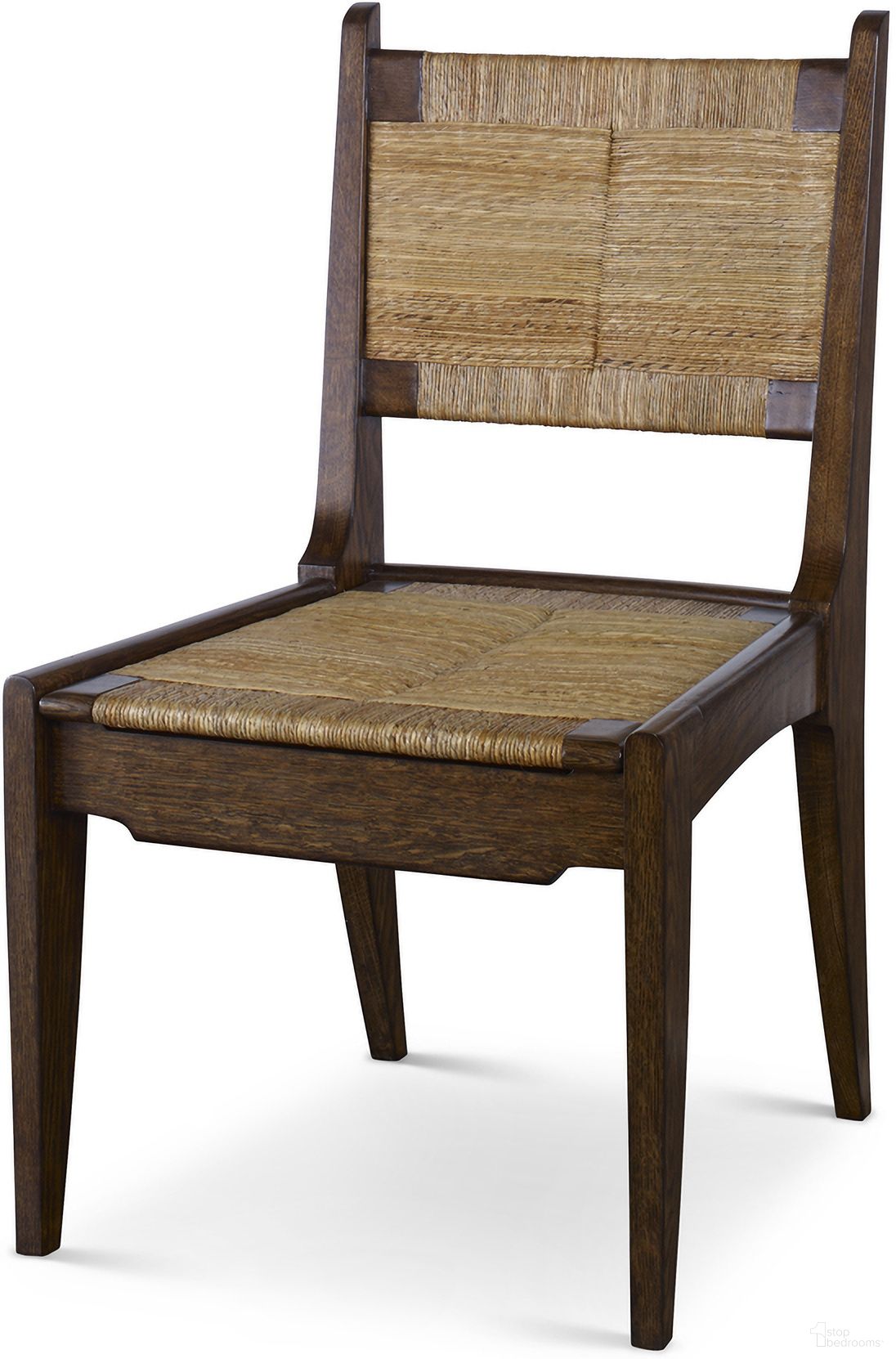 The appearance of Karlie Dining Side Chair In Brown designed by Century Furniture in the transitional interior design. This brown piece of furniture was selected by 1StopBedrooms from Thomas O'Brien Upholstery Collection to add a touch of cosiness and style into your home. Sku: AE-3569S. Material: Solid Oak. Chair Type: Side Chair.