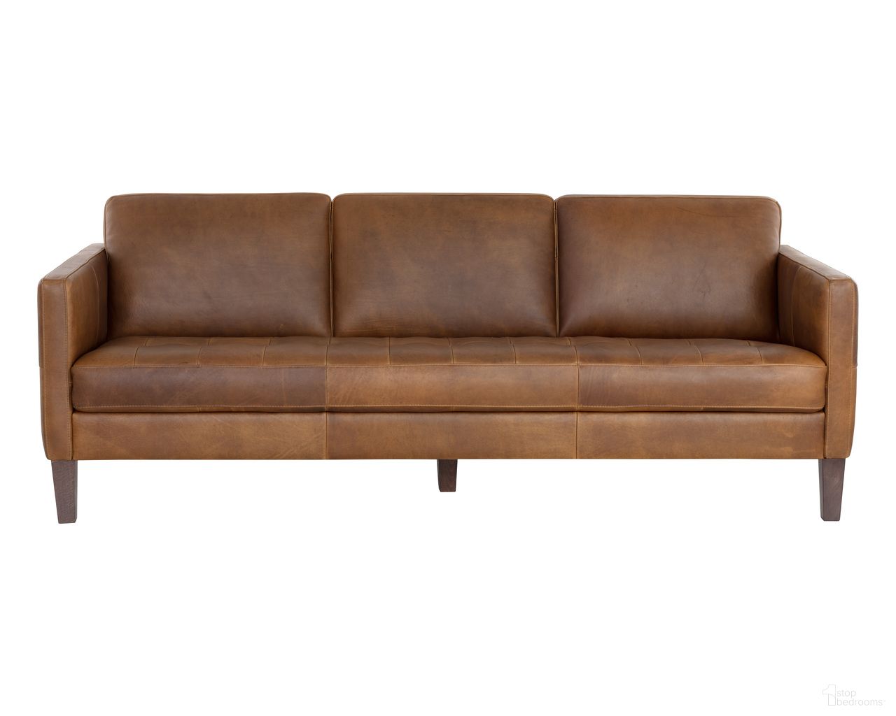 Karmelo Sofa In Cognac