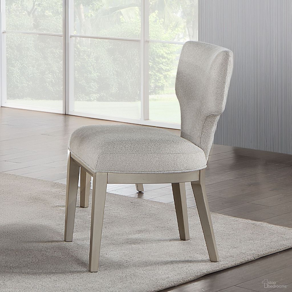 The appearance of Kasa Side Chair Set of 2 In Linen and Champagne designed by ACME in the modern / contemporary interior design. This champagne piece of furniture was selected by 1StopBedrooms from Kasa Collection to add a touch of cosiness and style into your home. Sku: DN02012. Material: Wood. Chair Type: Side Chair.