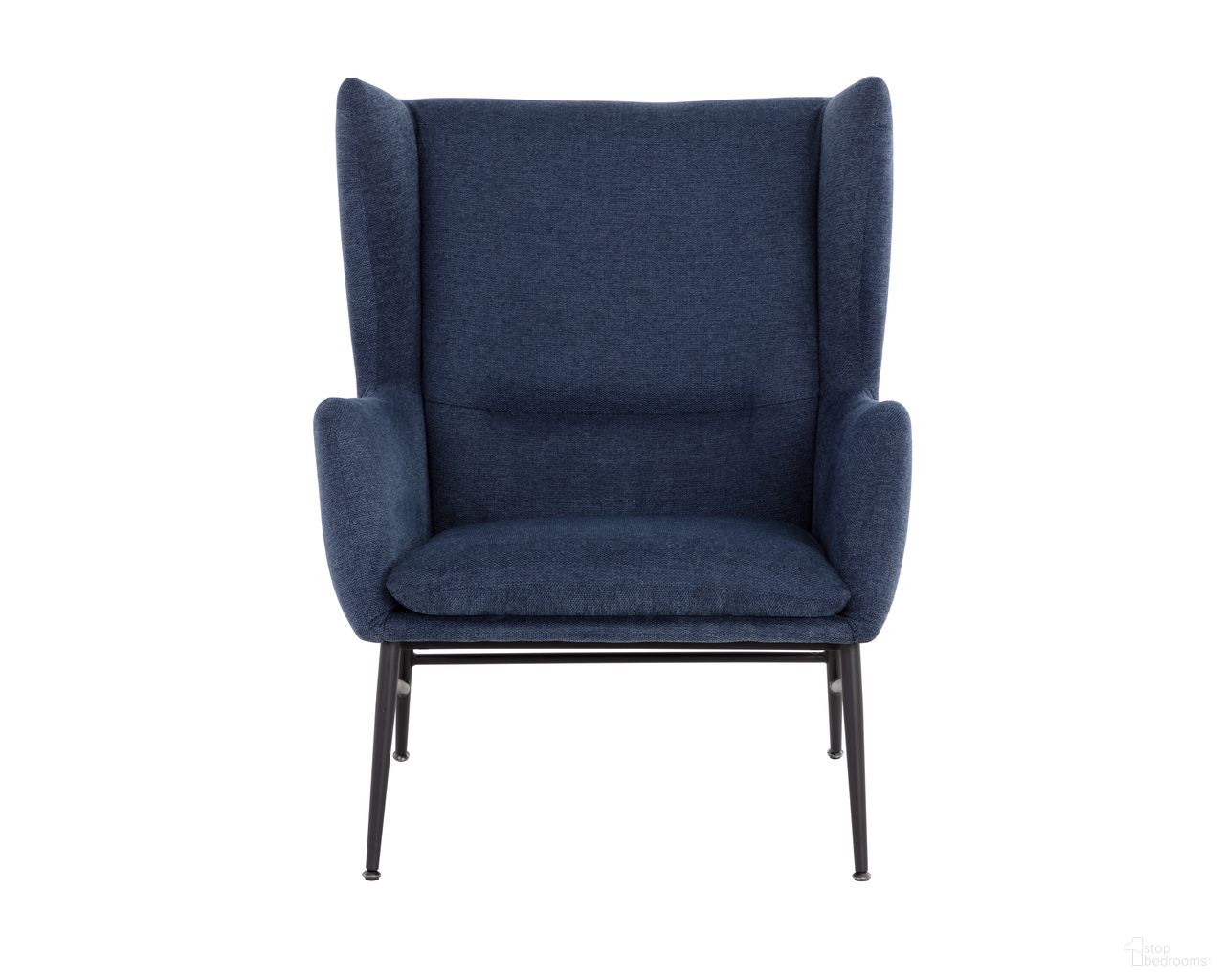 Kasen Lounge Chair In Belfast Navy