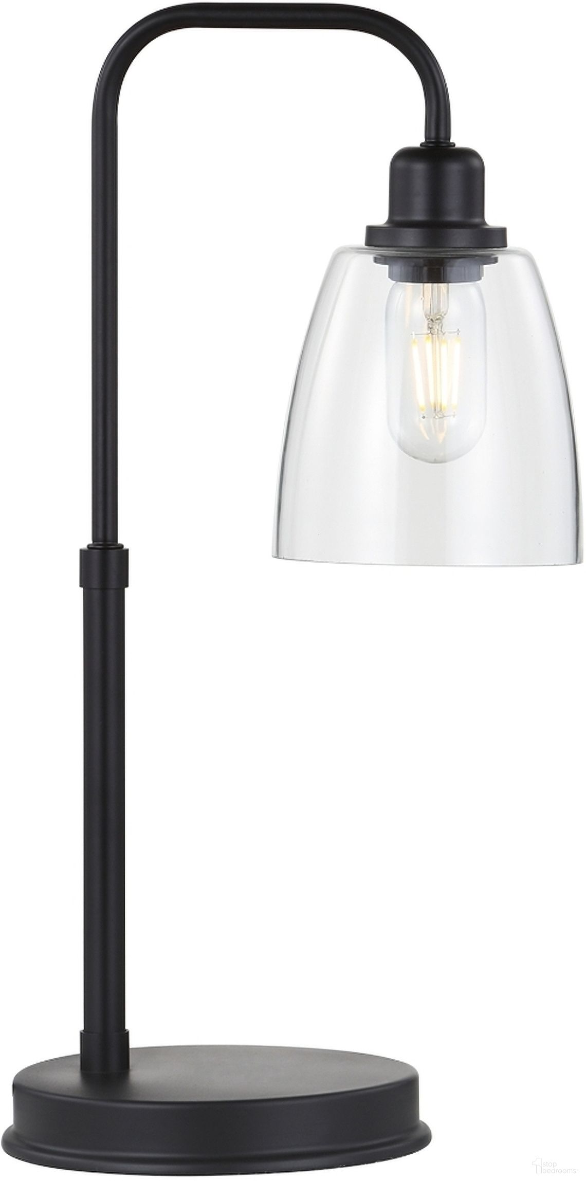 The appearance of Kashton Black Task Table Lamp designed by Safavieh in the rustic / southwestern interior design. This black piece of furniture was selected by 1StopBedrooms from Safavieh TBL Collection to add a touch of cosiness and style into your home. Sku: TBL4186A. Material: Iron.