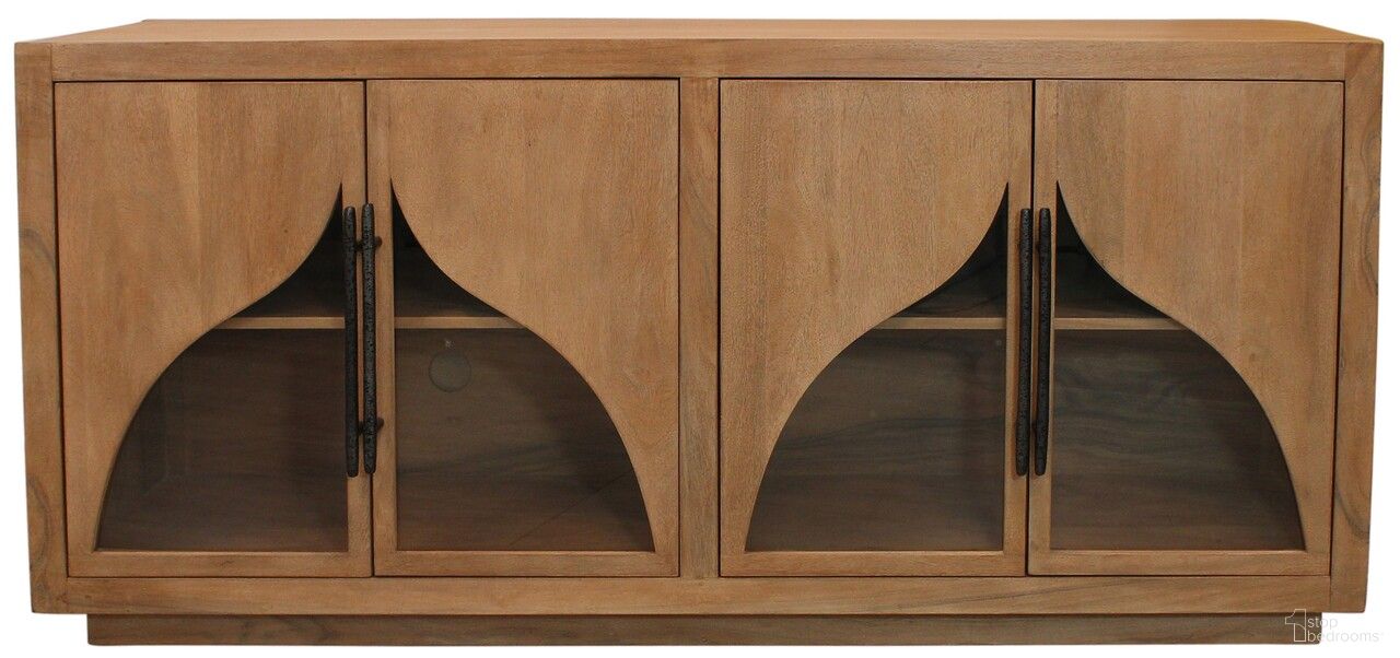 The appearance of Kate 4-Door Sideboard In Natural designed by Moti in the modern / contemporary interior design. This natural piece of furniture was selected by 1StopBedrooms from Kate Collection to add a touch of cosiness and style into your home. Sku: 59209002. Material: Wood.
