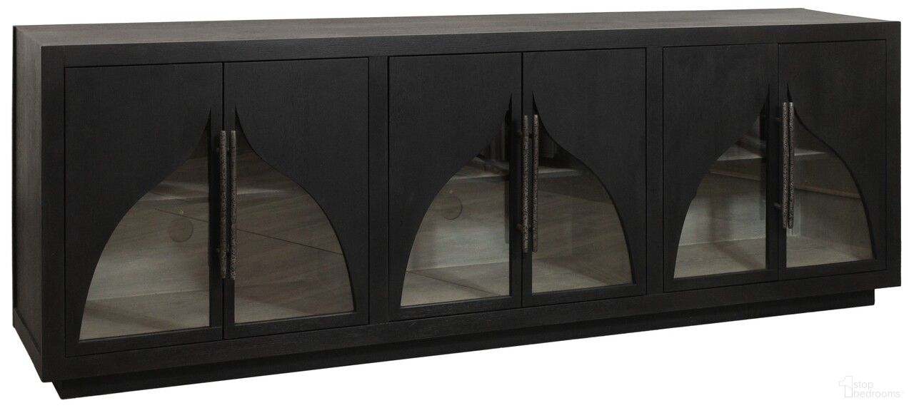 Kate 6-Door Sideboard In Dark Brown