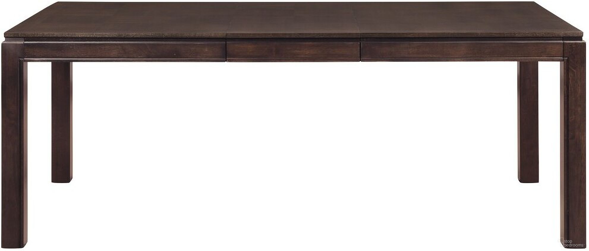 The appearance of Kavanaugh Brown Rectangular Extendable Dining Table designed by Homelegance in the modern / contemporary interior design. This brown piece of furniture was selected by 1StopBedrooms from Kavanaugh Collection to add a touch of cosiness and style into your home. Sku: 5409-78. Table Base Style: Legs. Material: Wood. Table Top Shape: Rectangular. Size: 42".