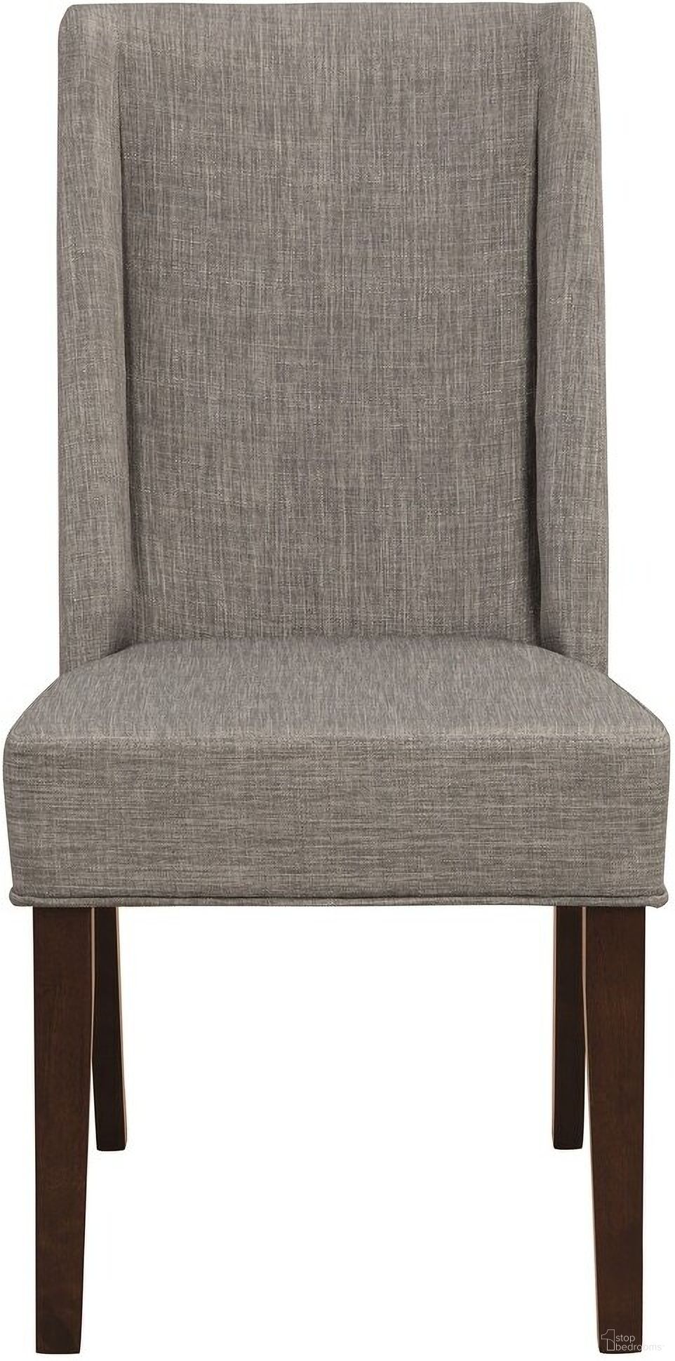 The appearance of Kavanaugh Brown Side Chair Set of 2 designed by Homelegance in the modern / contemporary interior design. This gray piece of furniture  was selected by 1StopBedrooms from Kavanaugh Collection to add a touch of cosiness and style into your home. Sku: 5409S. Material: Fabric. Chair Type: Side Chair.