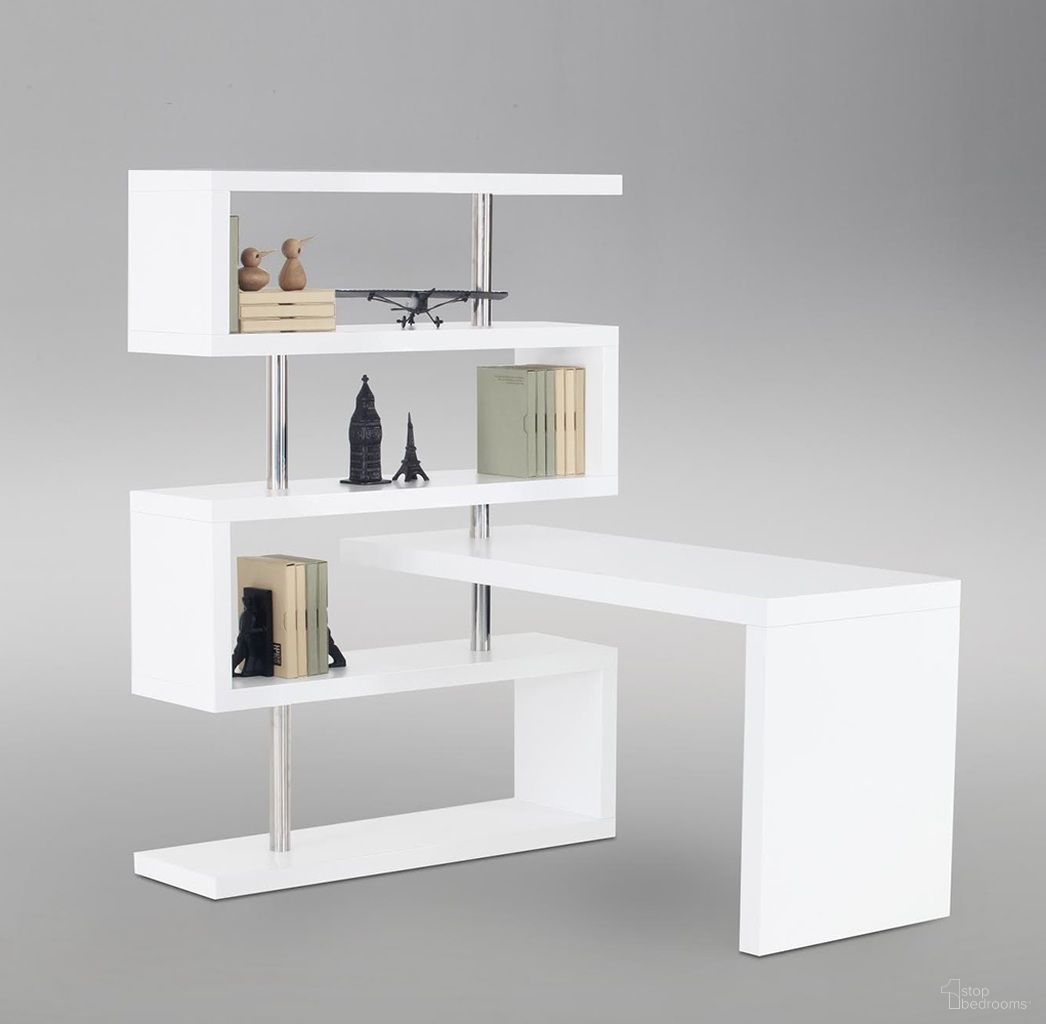 The appearance of KD02 Modern Office Desk designed by J&M in the modern / contemporary interior design. This white piece of furniture was selected by 1StopBedrooms from KD002 Collection to add a touch of cosiness and style into your home. Sku: 179161.