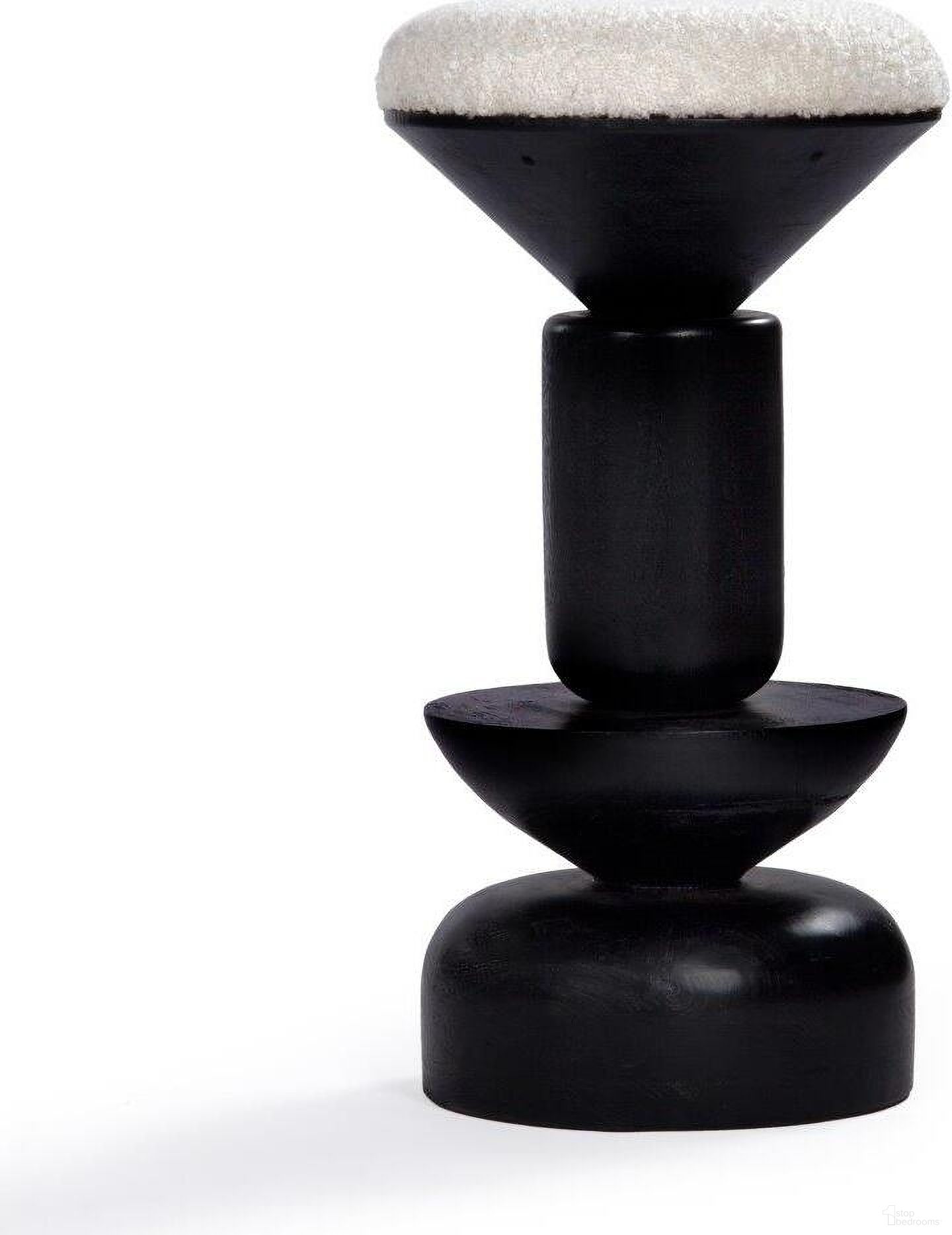 The appearance of Kebab Bar Stool In Charcoal designed by Union Home Furniture in the modern / contemporary interior design. This charcoal piece of furniture was selected by 1StopBedrooms from Kebab Collection to add a touch of cosiness and style into your home. Sku: DIN00337. Material: Wood.