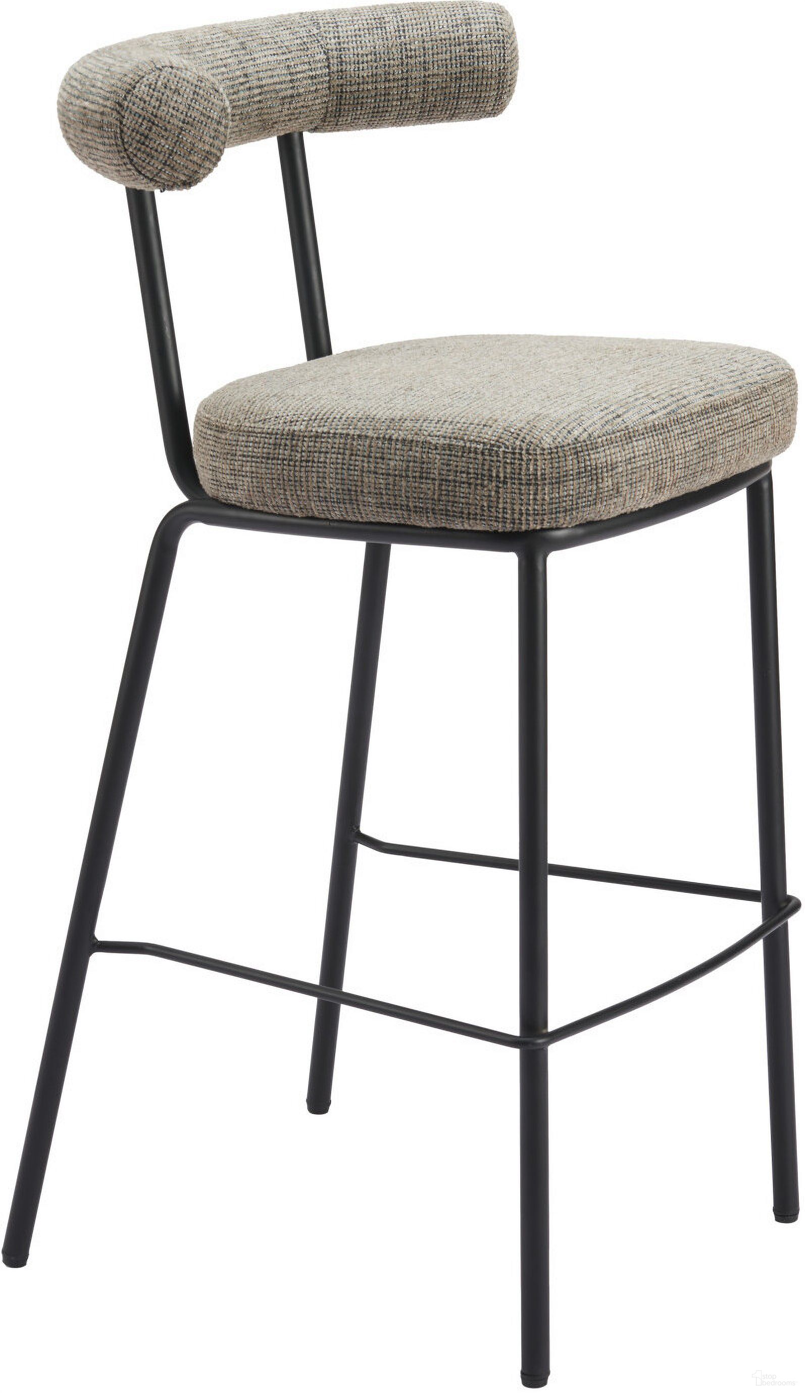The appearance of Kede Barstool In Green Tweed designed by Zuo Modern in the modern / contemporary interior design. This green piece of furniture was selected by 1StopBedrooms from Kede Collection to add a touch of cosiness and style into your home. Sku: 110100. Material: Steel.