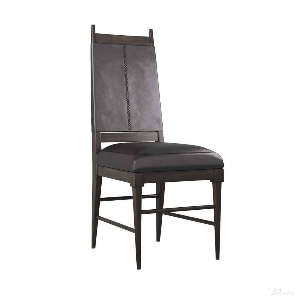The appearance of Keegan Chair In Black designed by Arteriors in the modern / contemporary interior design. This black piece of furniture was selected by 1StopBedrooms from Keegan Collection to add a touch of cosiness and style into your home. Sku: 6877. Material: Leather. Chair Type: Side Chair.