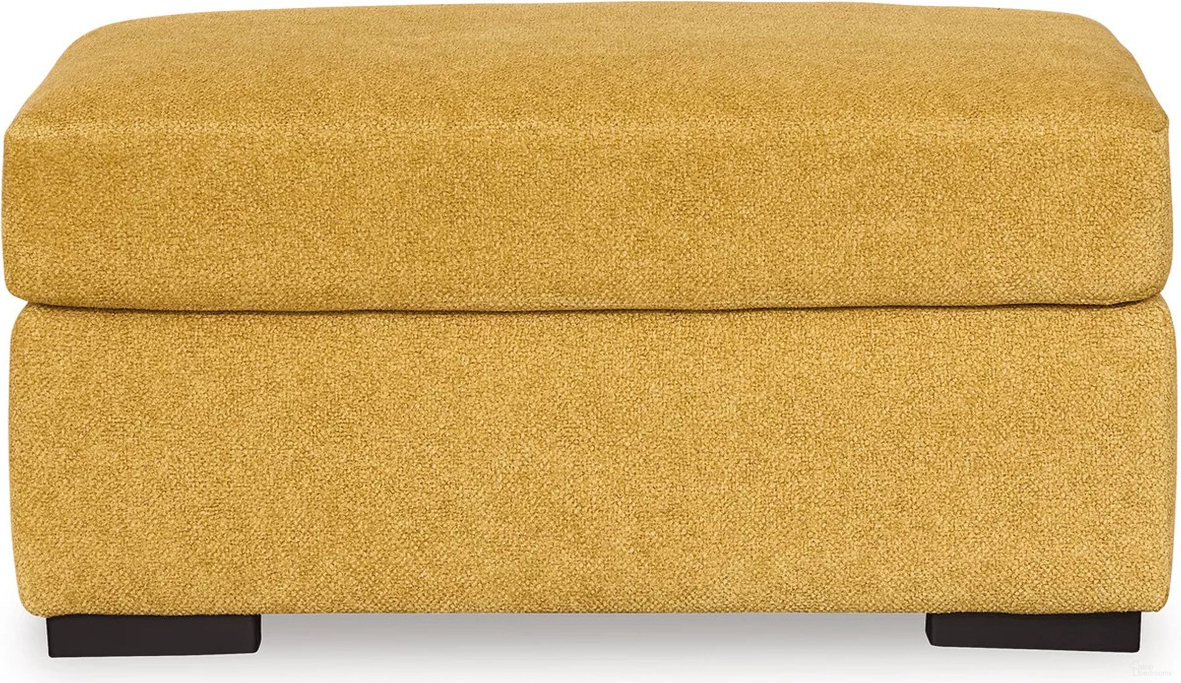 The appearance of Keerwick Ottoman In Sunflower designed by Signature Design by Ashley in the modern / contemporary interior design. This sunflower piece of furniture was selected by 1StopBedrooms from Keerwick Collection to add a touch of cosiness and style into your home. Sku: 6750614. Material: Fabric.