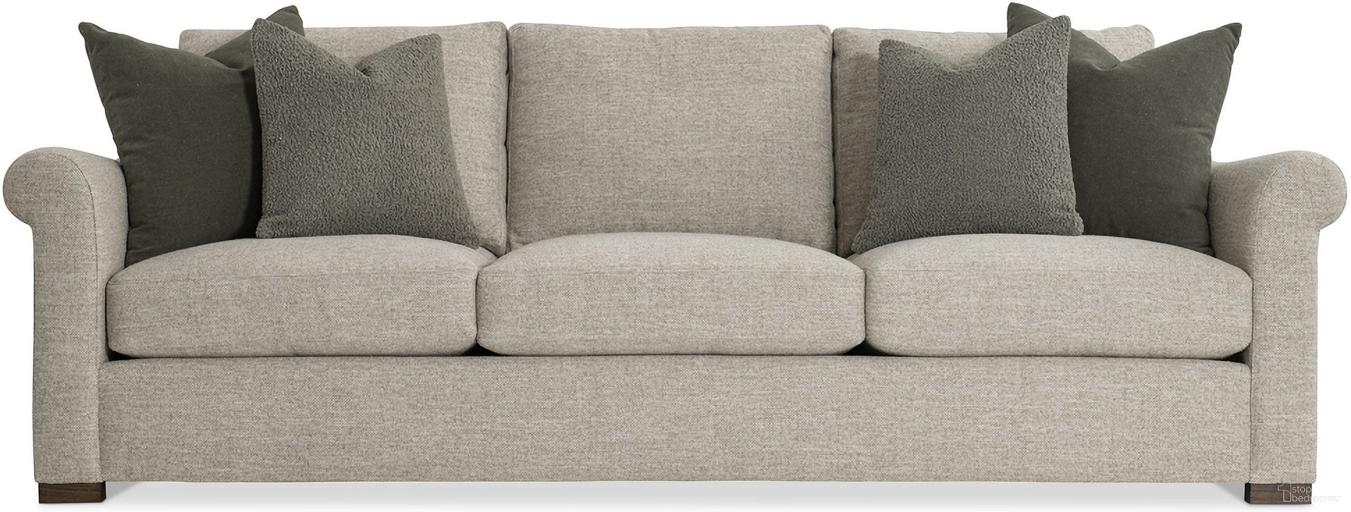 The appearance of Keirnan Fabric Sofa In Beige and Tan designed by Bernhardt in the traditional interior design. This beige/tan piece of furniture was selected by 1StopBedrooms from Keirnan Collection to add a touch of cosiness and style into your home. Sku: P4367A. Material: Fabric.