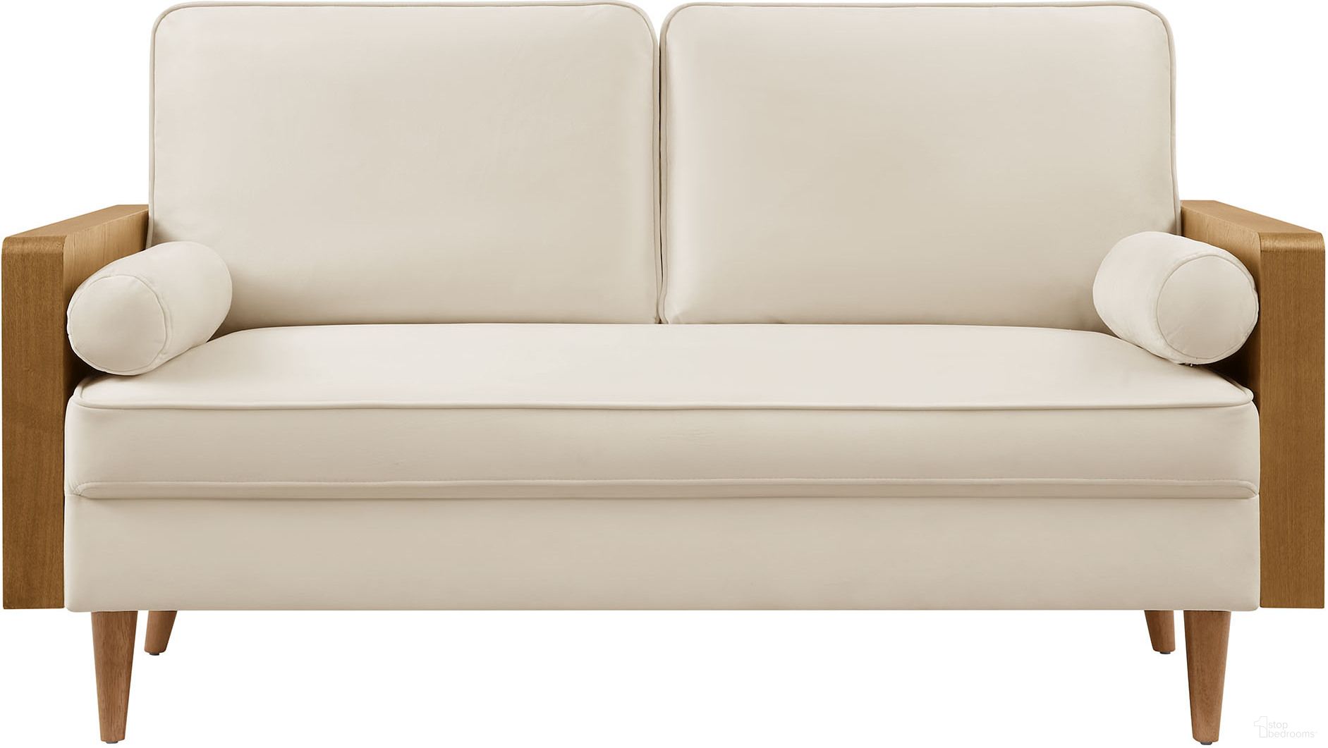 The appearance of Kellan Performance Velvet Loveseat In Walnut and Alabaster designed by Modway in the modern / contemporary interior design. This walnut/alabaster piece of furniture was selected by 1StopBedrooms from Kellan Collection to add a touch of cosiness and style into your home. Sku: EEI-6945-WAL-ALA. Material: Velvet.