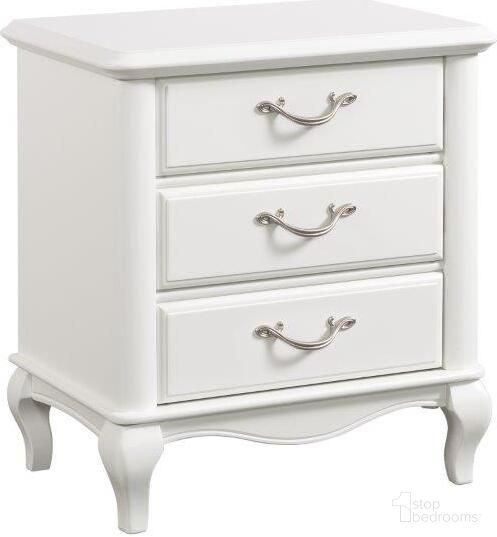 Kelly 3 Drawer Nightstand