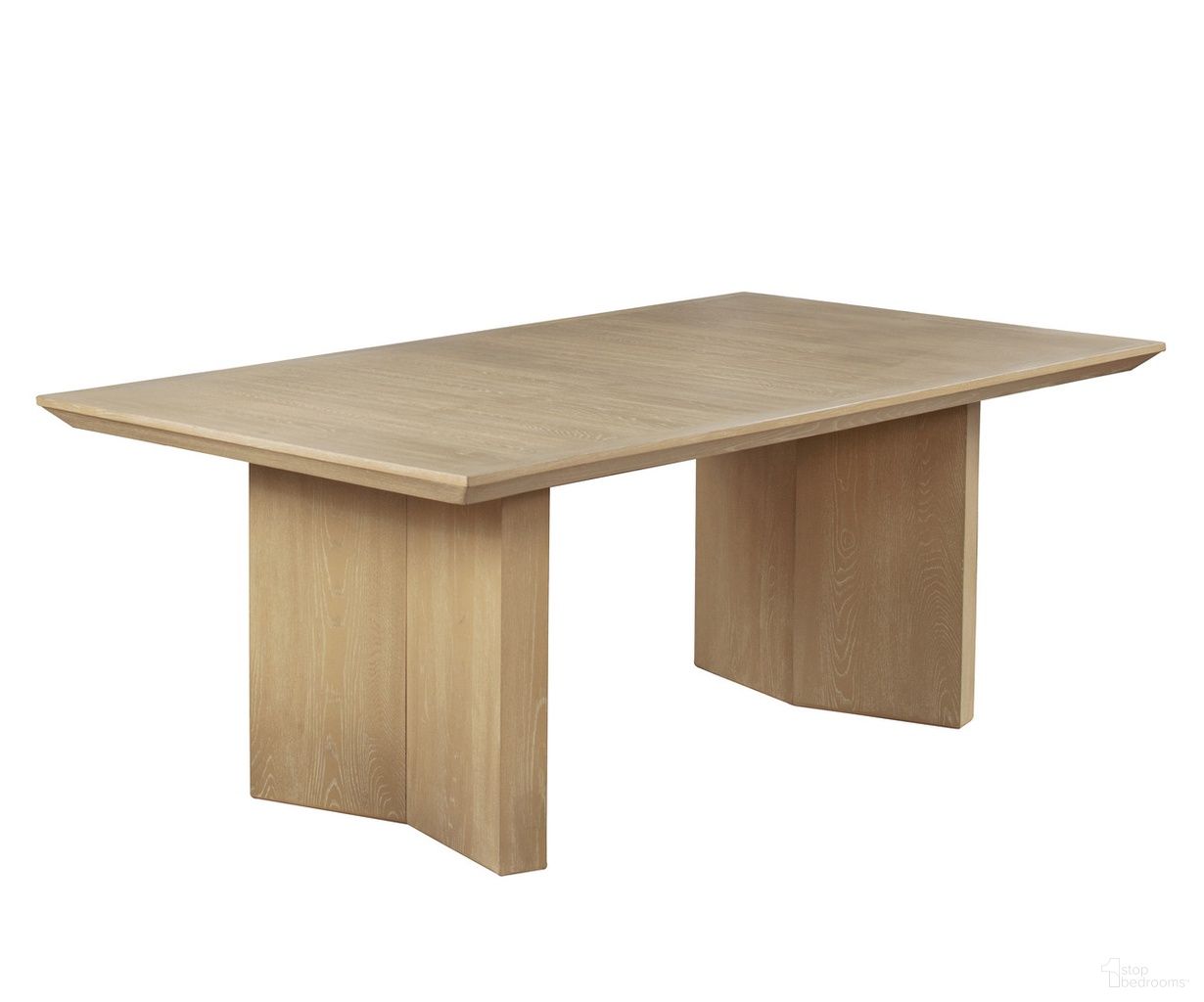 Kelly 78-Inch Wood Dining Table in Light Oak