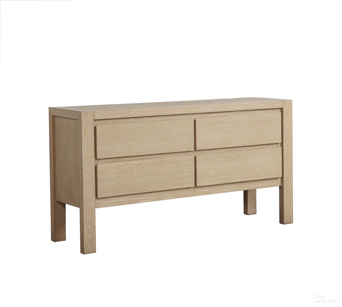 Kelly Wood Dining Server in Light Oak