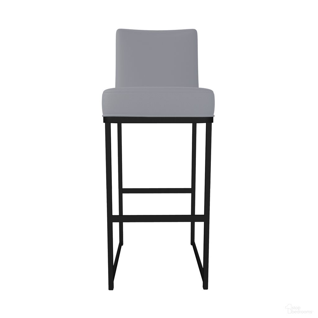 The appearance of Kelsey 26 Inch Counter Height Stool In Sable Onyx and Charcoal Gray designed by Wesley Allen in the transitional interior design. This sable onyx/charcoal gray piece of furniture was selected by 1StopBedrooms from Kelsey Collection to add a touch of cosiness and style into your home. Sku: B241H26-XS-MB-DST. Material: Metal.