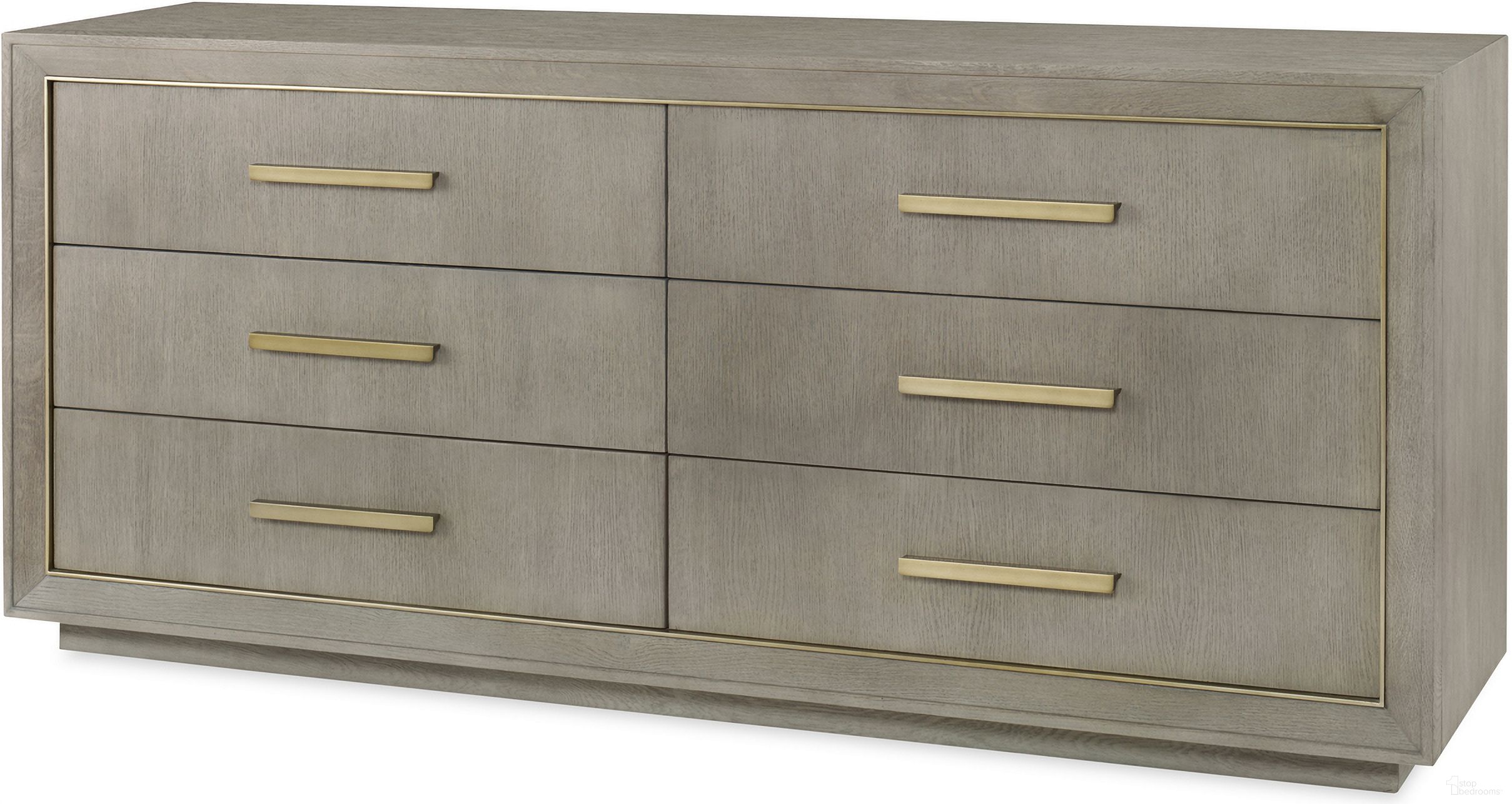 The appearance of Kendall Dresser In Grey designed by Century Furniture in the modern / contemporary interior design. This grey piece of furniture was selected by 1StopBedrooms from Monarch Collection to add a touch of cosiness and style into your home. Sku: MN5753. Material: Solid Oak.