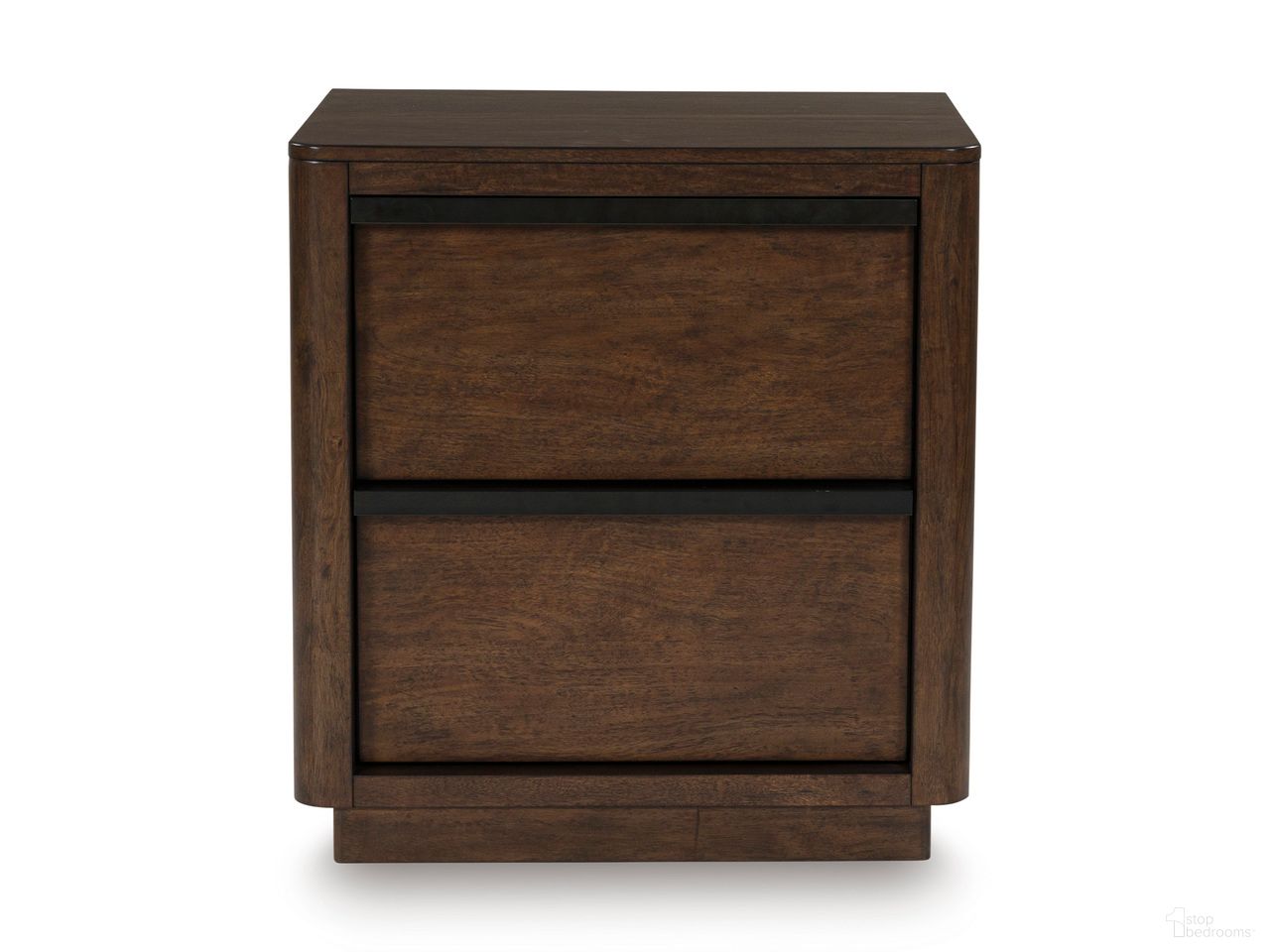 Yingden Nightstand In Dark Brown