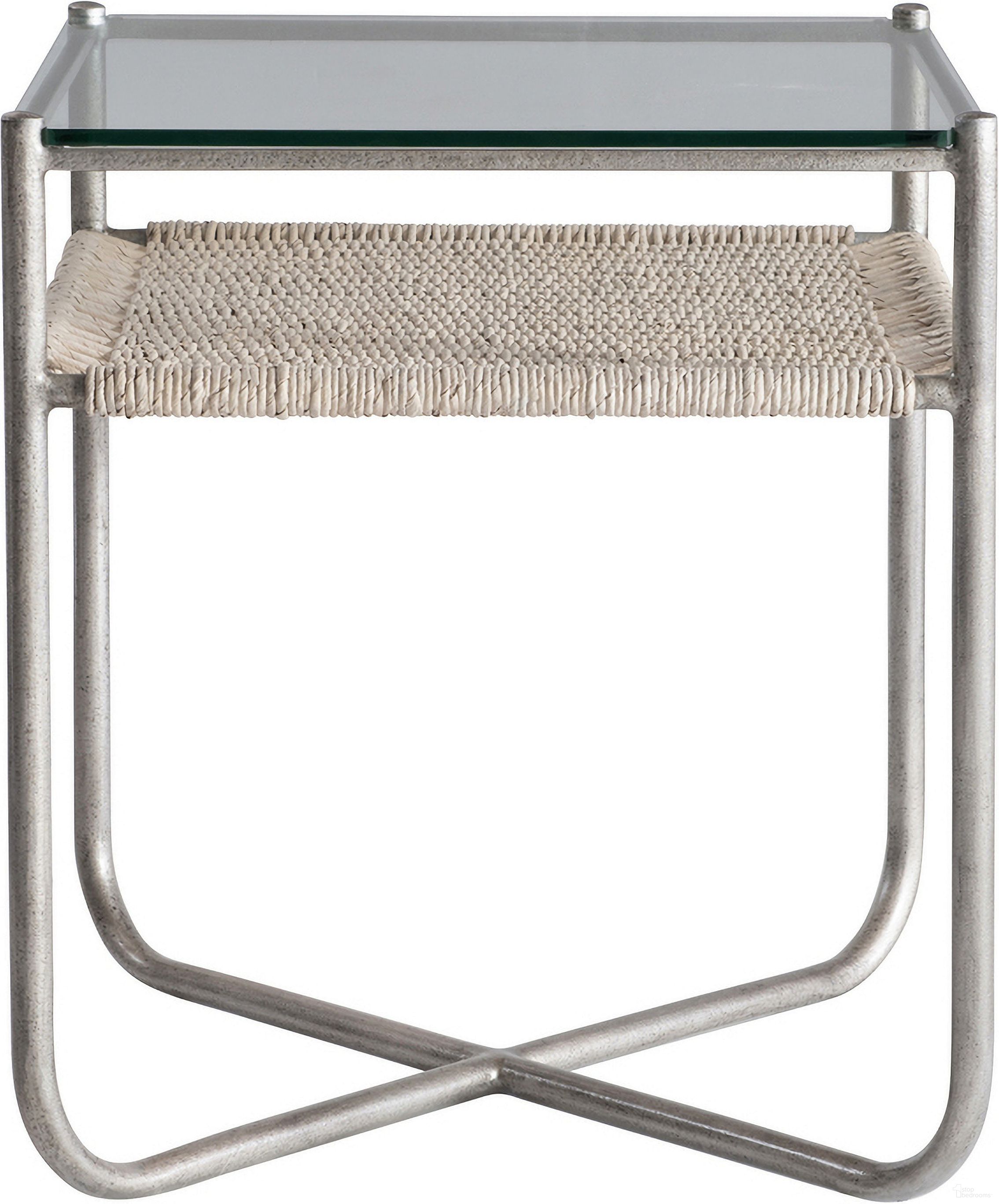 The appearance of Kendo Side Table designed by Bernhardt in the modern / contemporary interior design. This graphite piece of furniture  was selected by 1StopBedrooms from Kendo Collection to add a touch of cosiness and style into your home. Sku: 328121. Material: Glass.