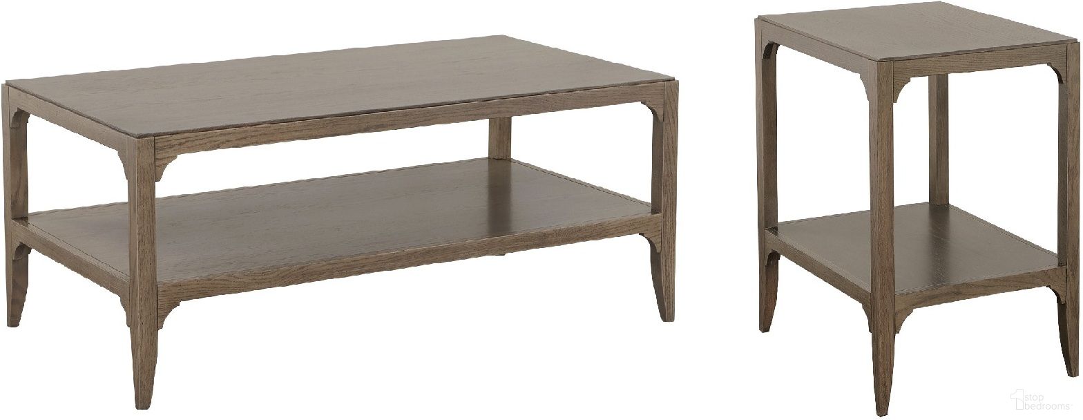 Kendrick Occasional Table Set In Truffle