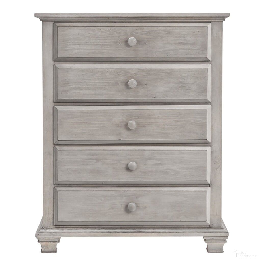 Kenilworth 5 Drawer Chest In Stone Wash