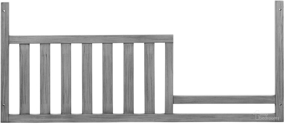 The appearance of Kenilworth/Willowbrook Guard Rail In Graphite Gray designed by Oxford Baby in the transitional interior design. This graphite gray piece of furniture was selected by 1StopBedrooms from Universal Collection to add a touch of cosiness and style into your home. Sku: 22295530. Material: Wood.