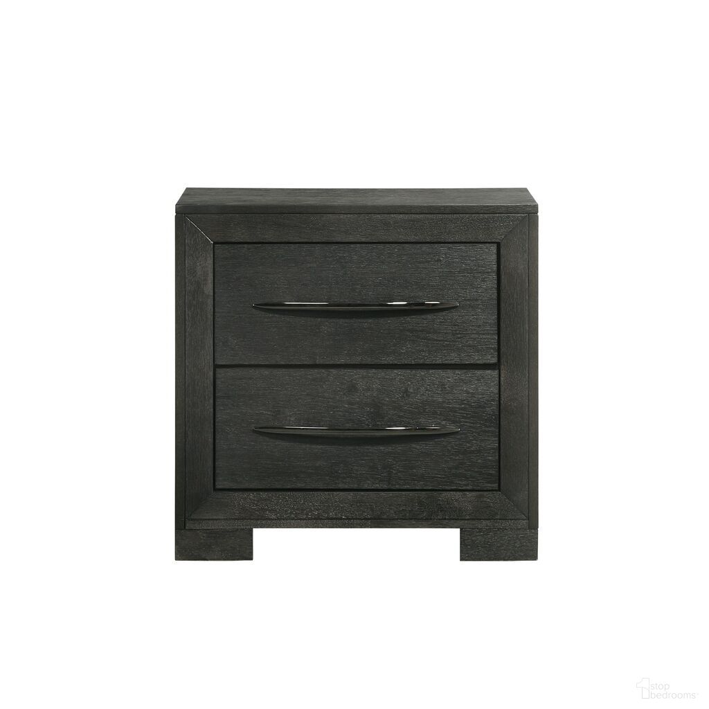The appearance of Kenn 2-Drawer Nightstand In Black designed by Picket House in the modern / contemporary interior design. This black piece of furniture was selected by 1StopBedrooms from Kenn Collection to add a touch of cosiness and style into your home. Sku: B-3410-8-NS. Material: Rubberwood.