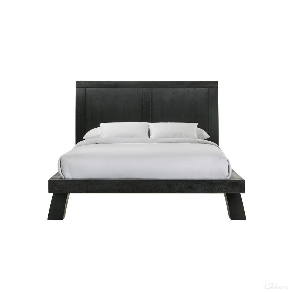 The appearance of Kenn Queen Bed In Black designed by Picket House in the modern / contemporary interior design. This black piece of furniture was selected by 1StopBedrooms from Kenn Collection to add a touch of cosiness and style into your home. Sku: B-3410-8-QH;B-3410-8-QF;B-3410-8-QR;B-3410-8-QKL. Bed Type: Platform Bed. Bed Size: Queen. Material: Rubberwood.
