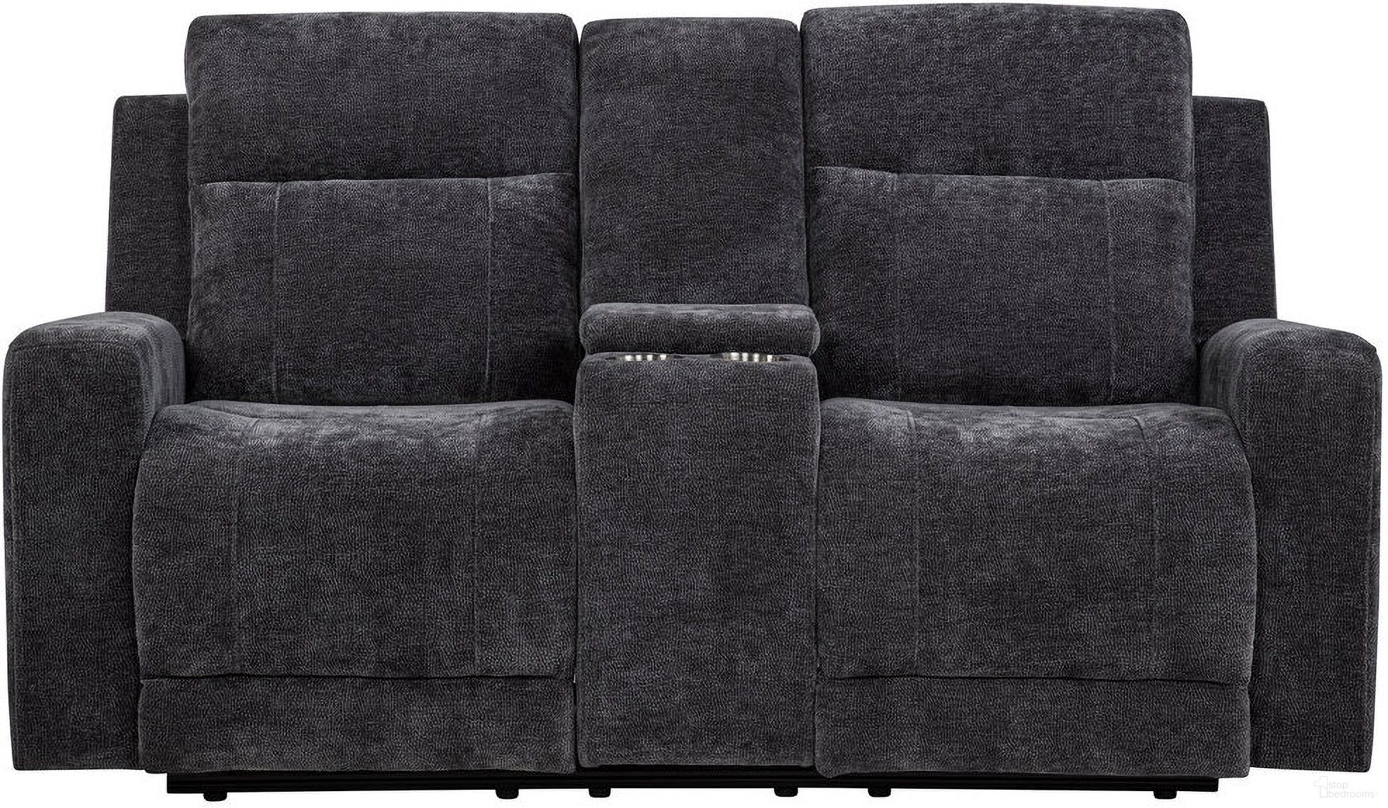The appearance of Kennett Chenille Upholstered Power Reclining Loveseat In Dark Grey designed by Coaster in the transitional interior design. This dark grey piece of furniture was selected by 1StopBedrooms from Kennett Collection to add a touch of cosiness and style into your home. Sku: 610155P. Material: Metal.