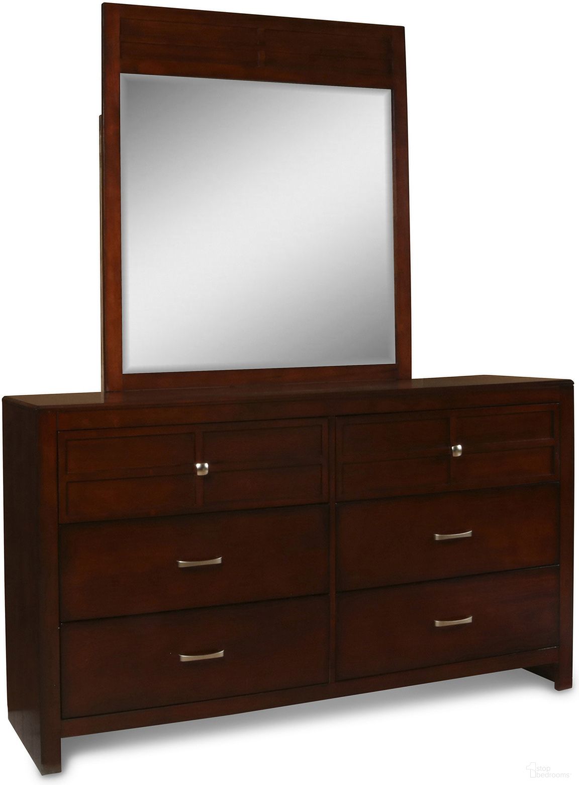 Kensington Burnished Cherry Mirror